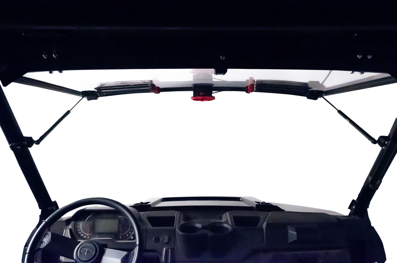 Seizmik Flip-Up Windshield With Vents Polaris Ranger XP 900 / 1000 / Crew 2013-2025