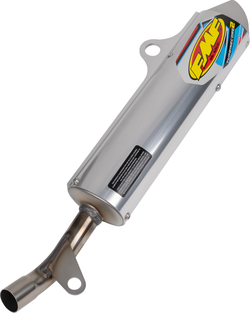 Fmf Turbinecore Spark Arrestor Silencer 1991-1993 Husqvarna WR 250 / 1991-1992 Yamaha YZ250