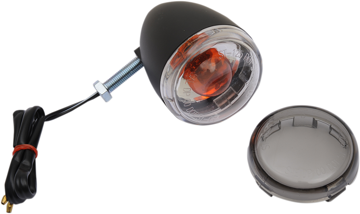 Drag specialties Turn Signal - 1156 - Rear - Matte Black