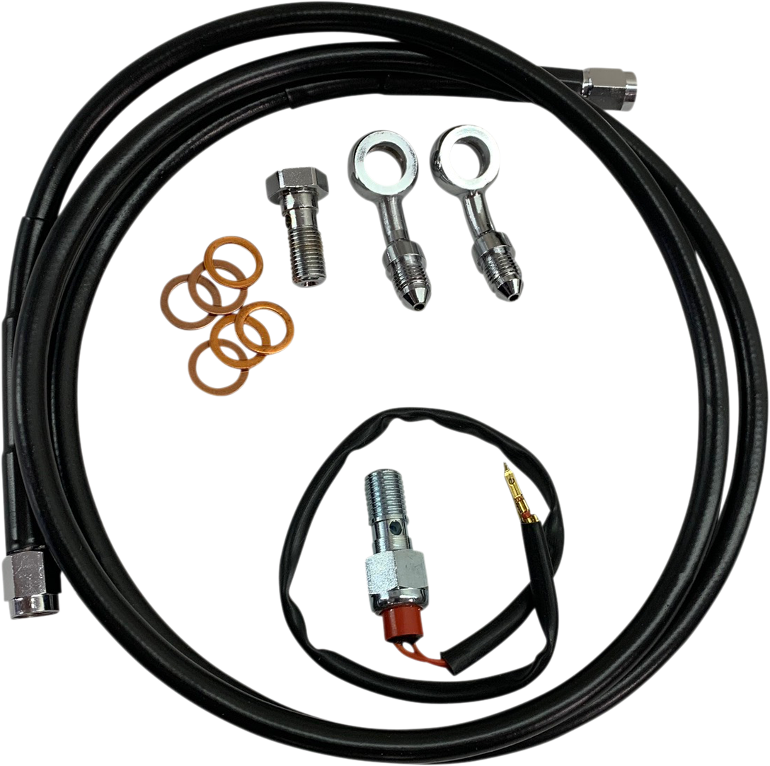 Extended Rear Brake Line Installation Kit