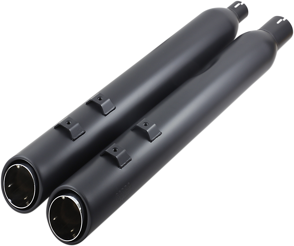 Cobra 909 Uppercut Slip-On Mufflers For Harley Touring 2017-2025