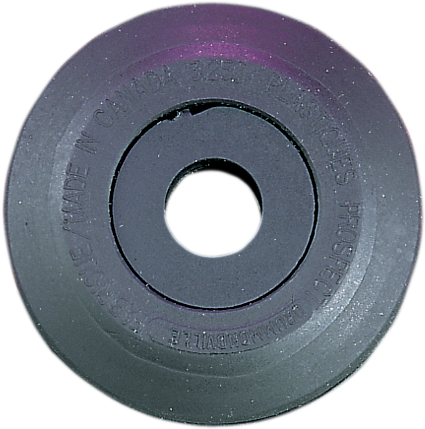 Parts unlimited Idler Wheel with 6205-2RS Bearing/Bushing - Black - 3.25" OD x 0.625" ID