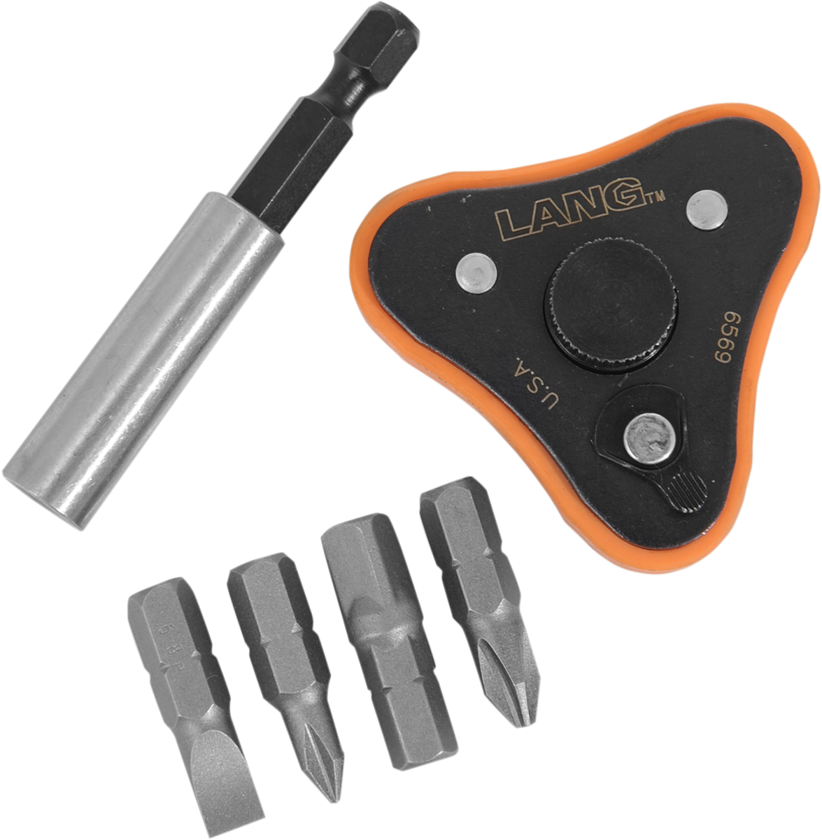 Lang tools 6-Piece Finger Ratchet Bit Driver