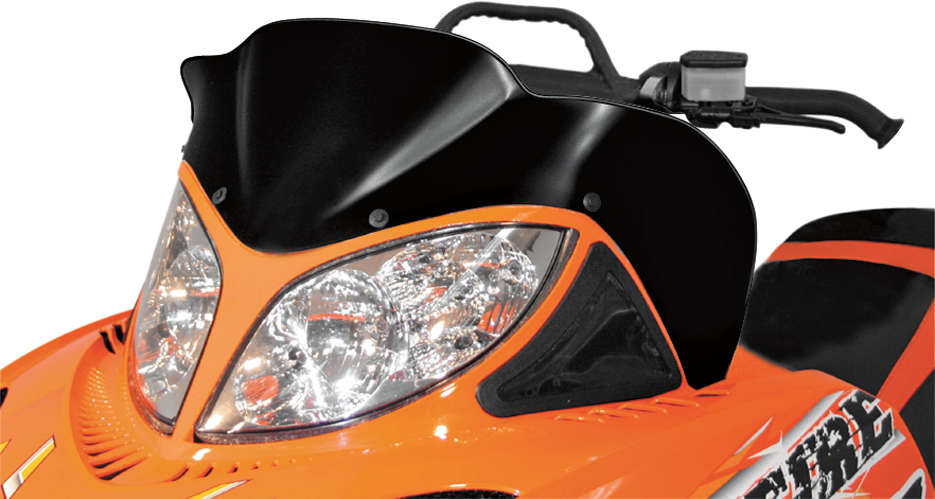 Powermadd Windshield - 14" - Black - Arctic Cat