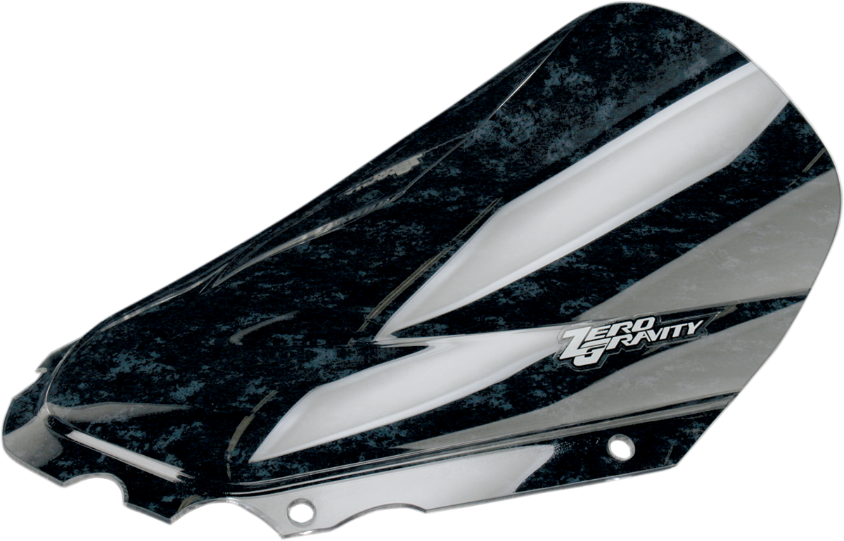Zero gravity Double Bubble Windscreen - Clear - KLR 2008-2014 Kawasaki KLR 650 E  / 2008-2014 Kawasaki KLR 650 R
