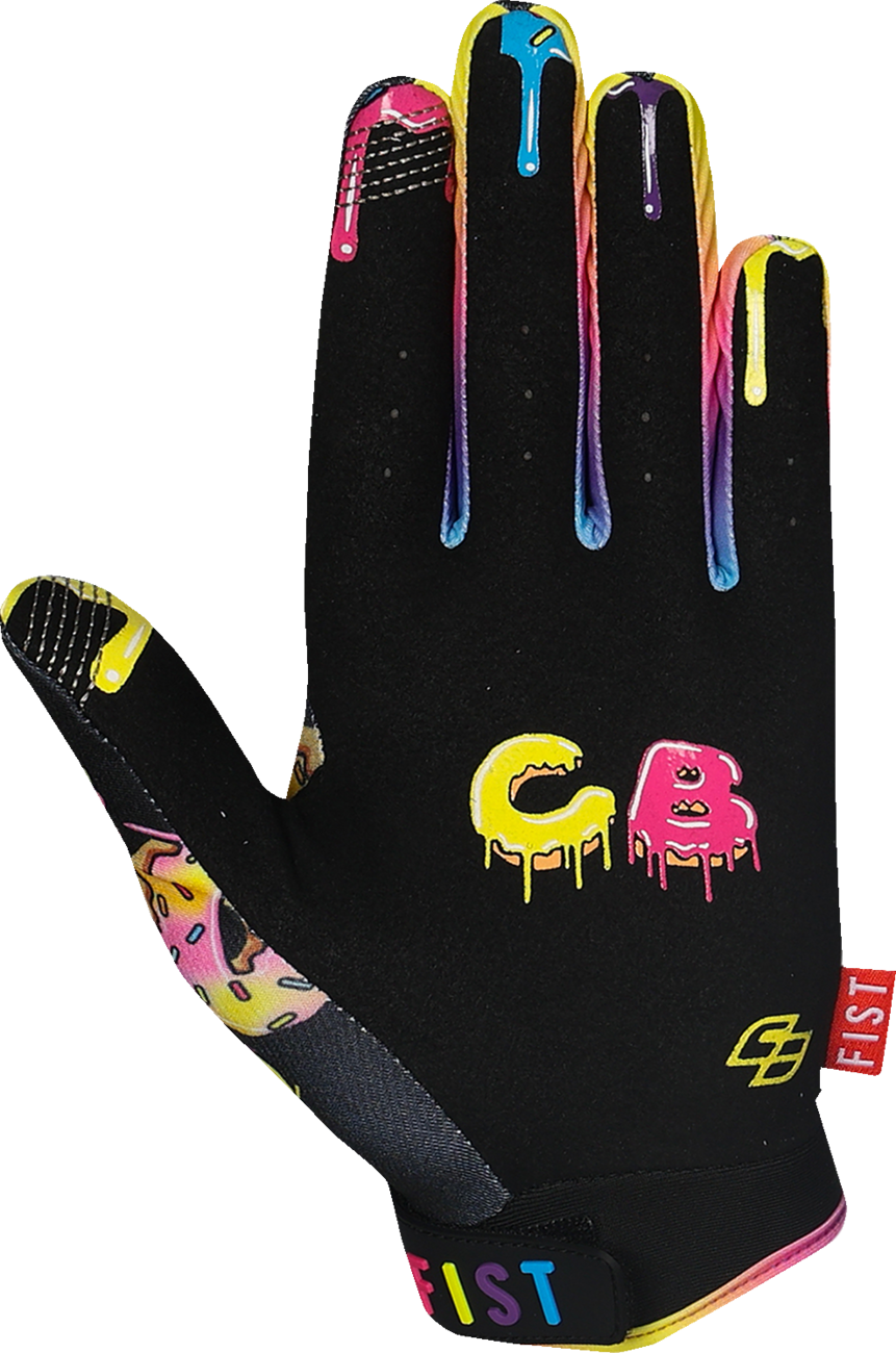 Fist handwear Strapped Caroline Buchanan Red Label Sprinkle Fades Gloves