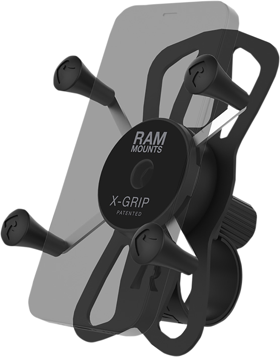 RAM MOUNTS X-Grip® Phone Mount with RAM® Tough-Strap™ Handlebar Base