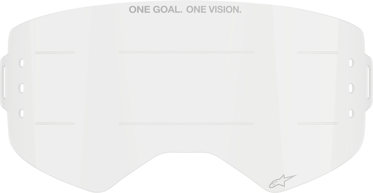 Alpinestars Supertech Wide Vision Roll-Off Goggle Lens