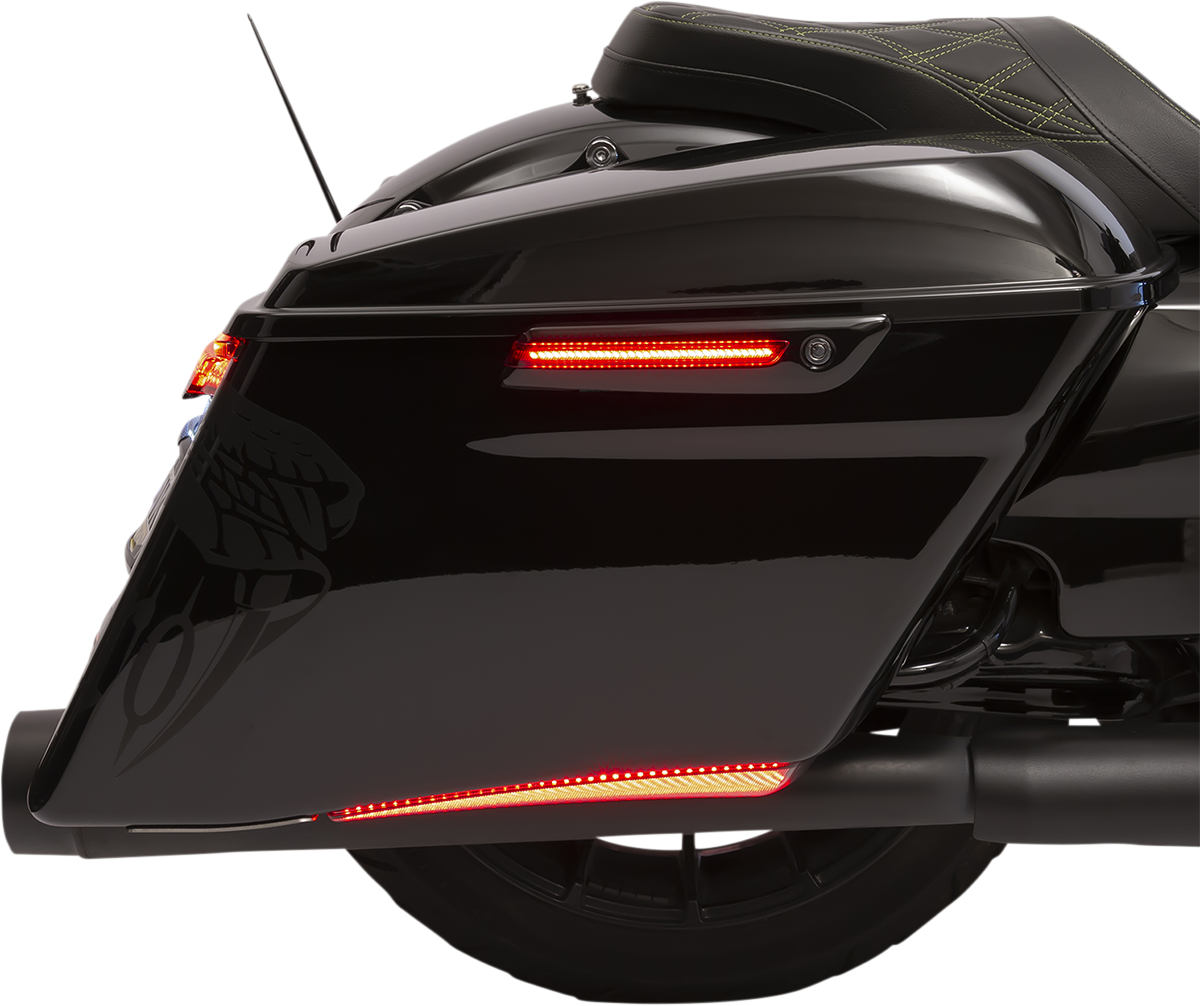 CIRO LED Saddlebag Hinge Covers