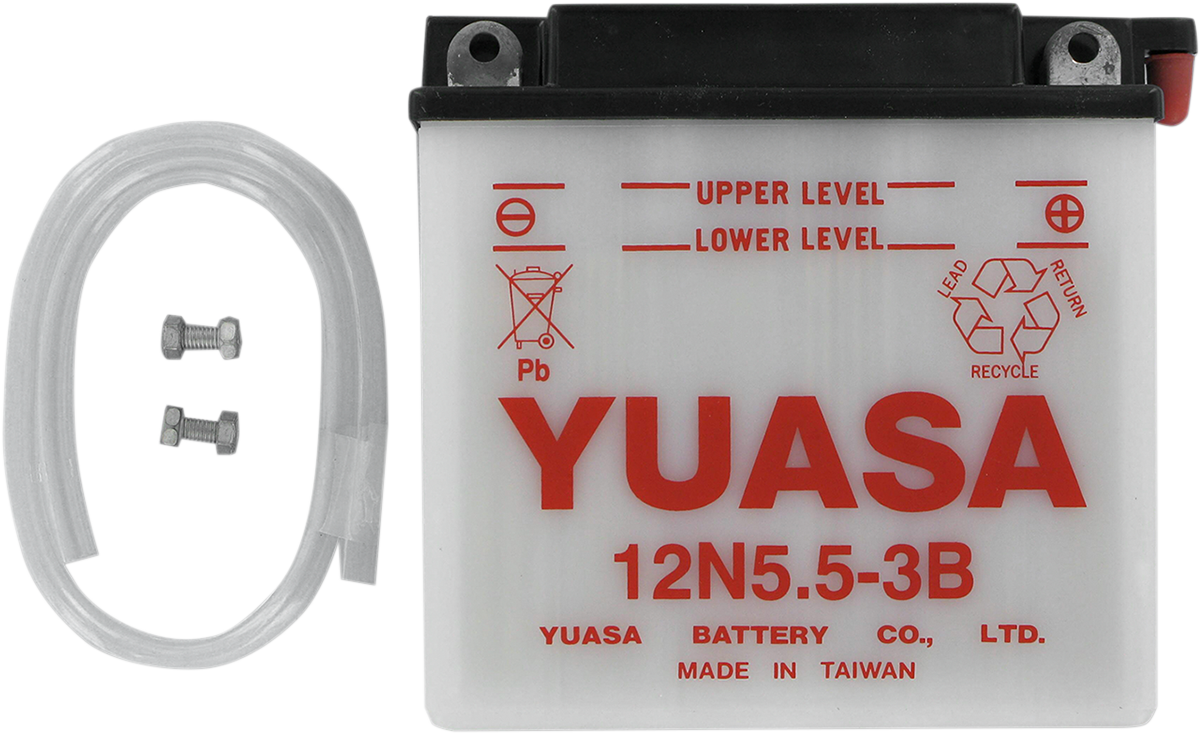 Yuasa 12N5.5-3B Conventional Battery