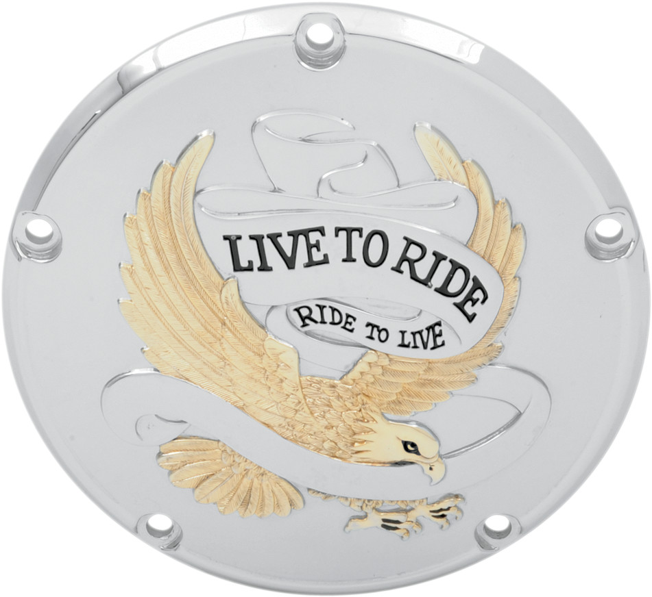 Drag Specialties Live To Ride Derby Cover