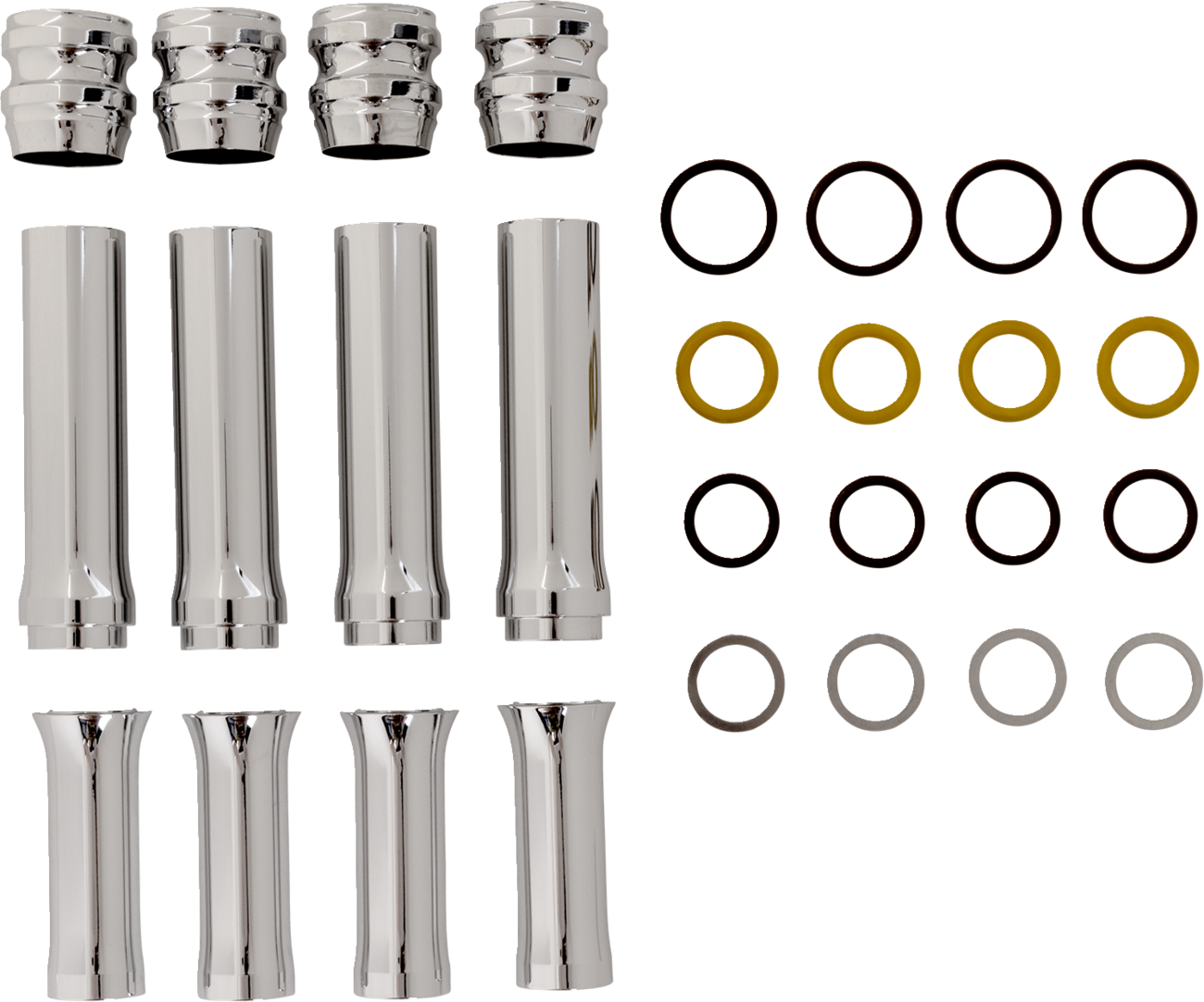 ARLEN NESS Pushrod Tube Cover Kit