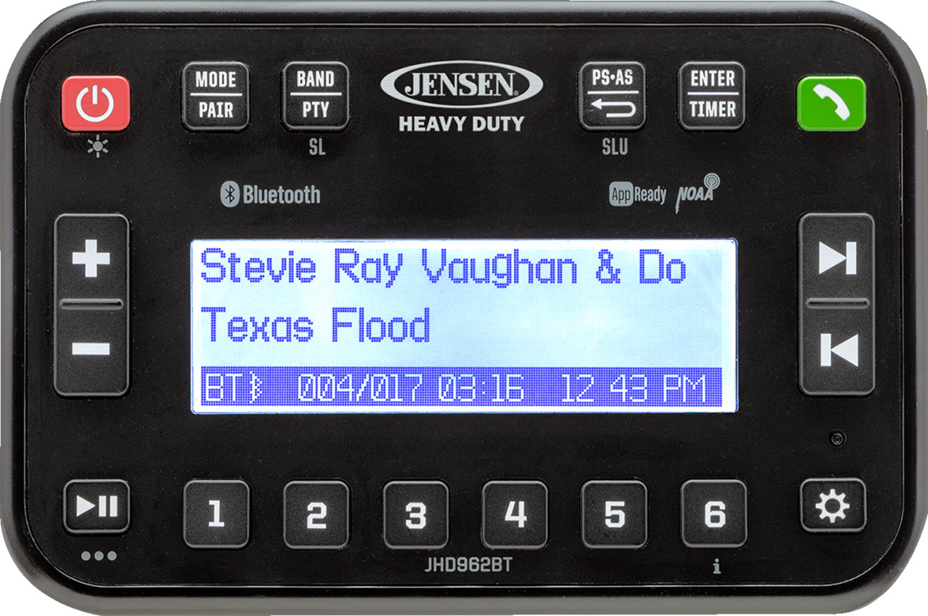 JENSEN Heavy Duty Bluetooth Stereo