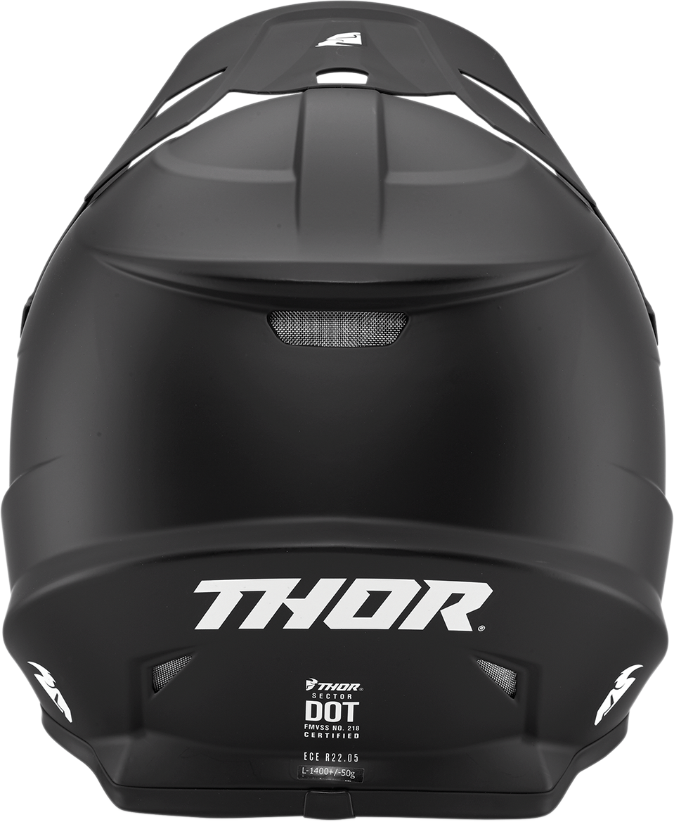 Thor Sector Blackout Helmet