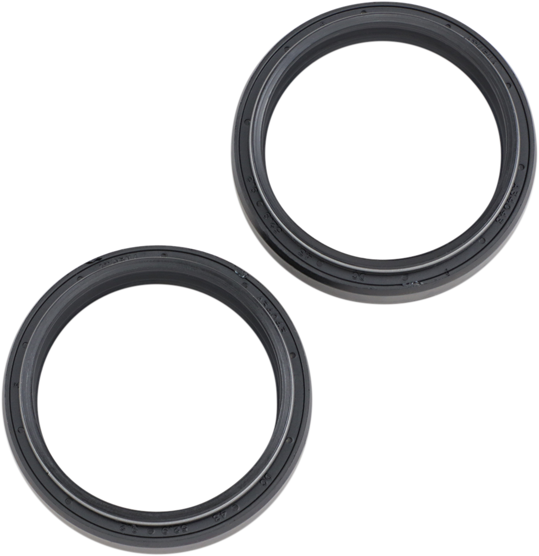 Parts unlimited Front Fork Seals - 43 mm ID x 52.9 mm OD x 9/11.4 mm T BMW/KTM/Gas Gas/Husqvarna