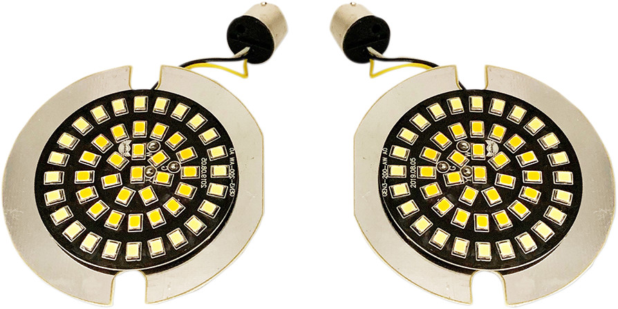 Drag Specialties Front Dual Ring Turn Signal Inserts