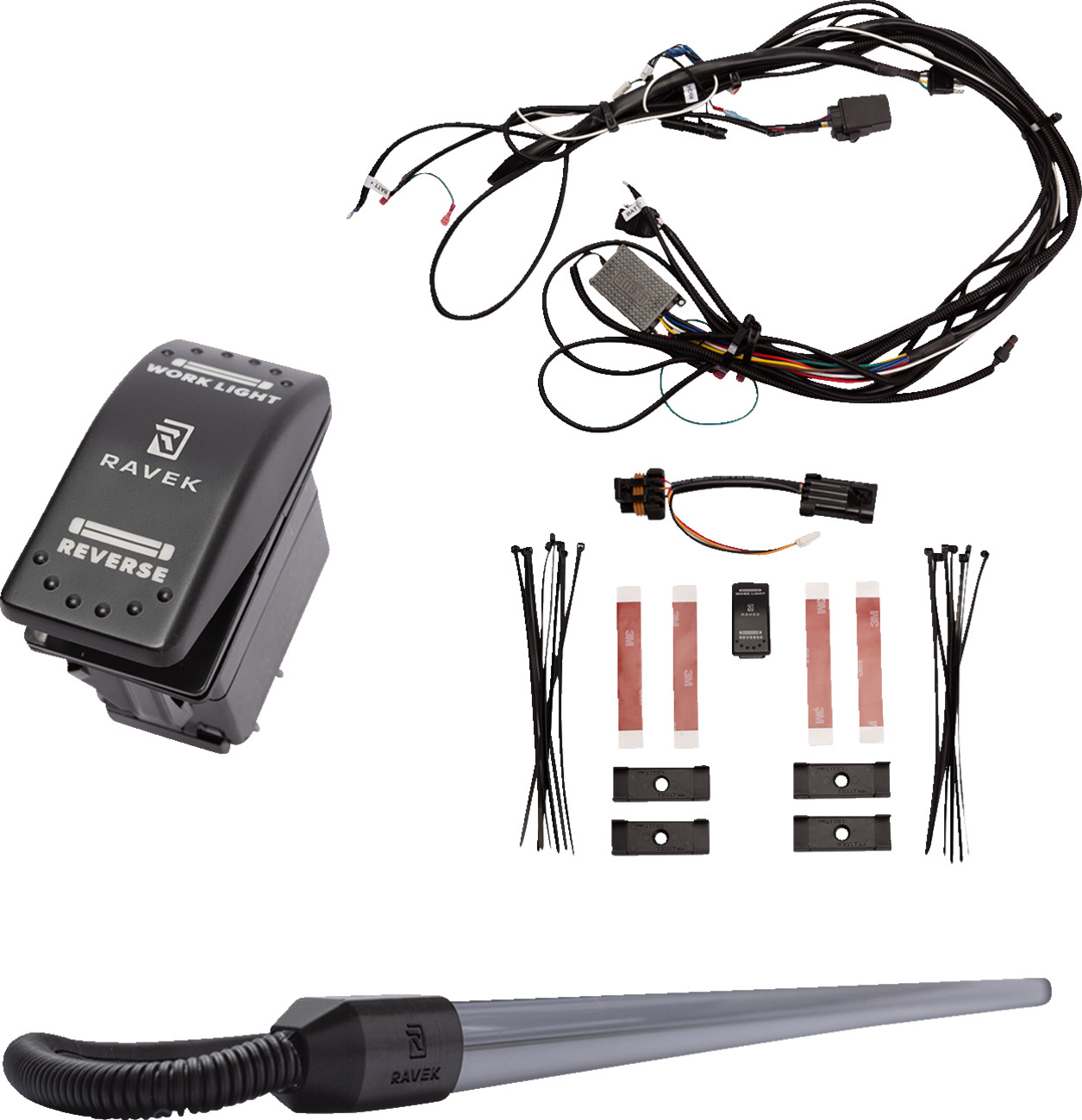 Ravek Plug & Play Multi-Function Taillight Polaris Ranger XD 1500 2024-2026