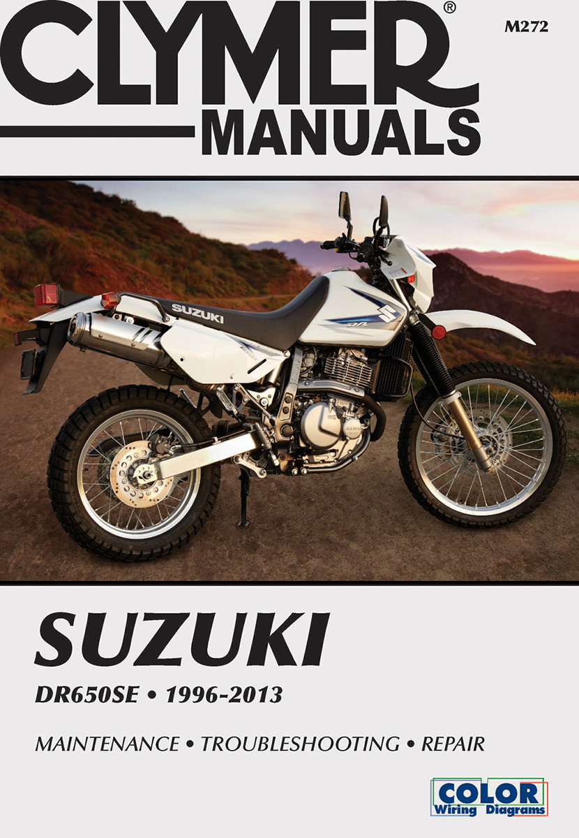 CLYMER Motorcycle Repair Manual — Suzuki
