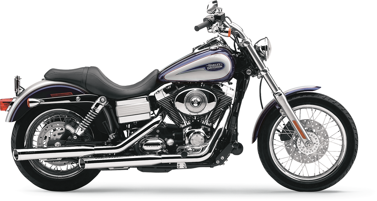 Cobra 3" Slip-On Mufflers For Harley Dyna 1995-2017