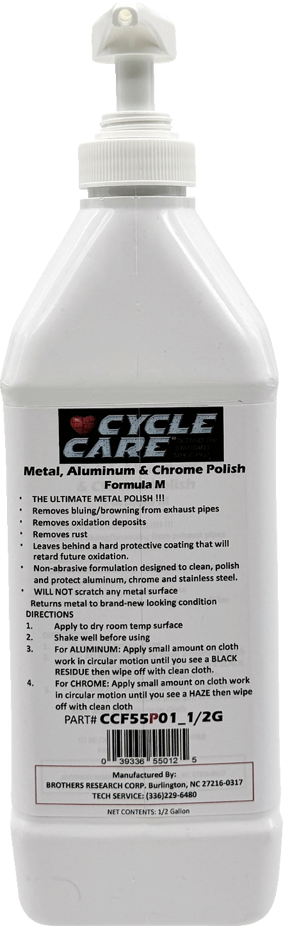 Cycle care formulas Formula M Metal Polish