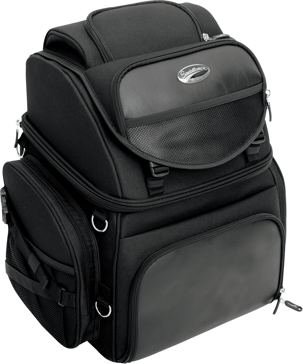 SADDLEMEN BR3400 Backseat or Sissy Bar Bag