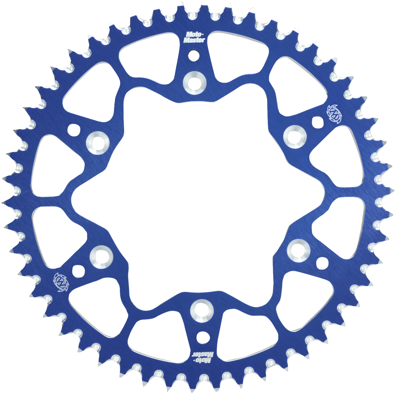 Moto-master 7075 Aluminum Rear Sprocket - 50 Tooth - Blue Beta/Gas Gas/Husqvarna/Sherco/Suzuki/Rieju 50T