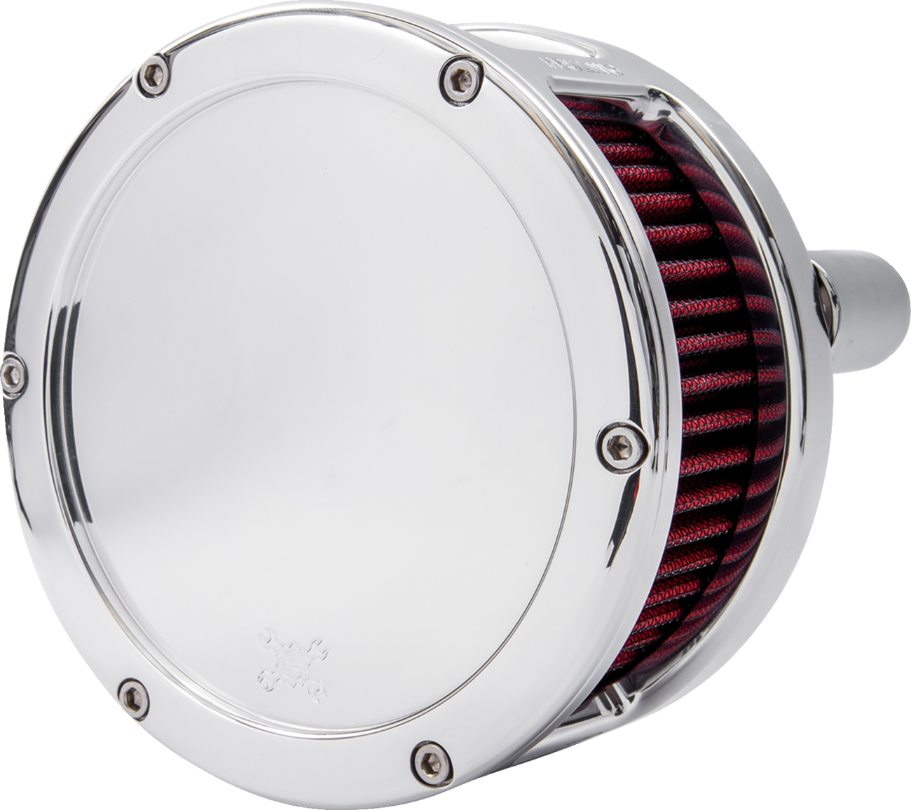 Feuling parts BA Series Air Cleaner Kit - Chrome - Red Filter Harley Davidson
