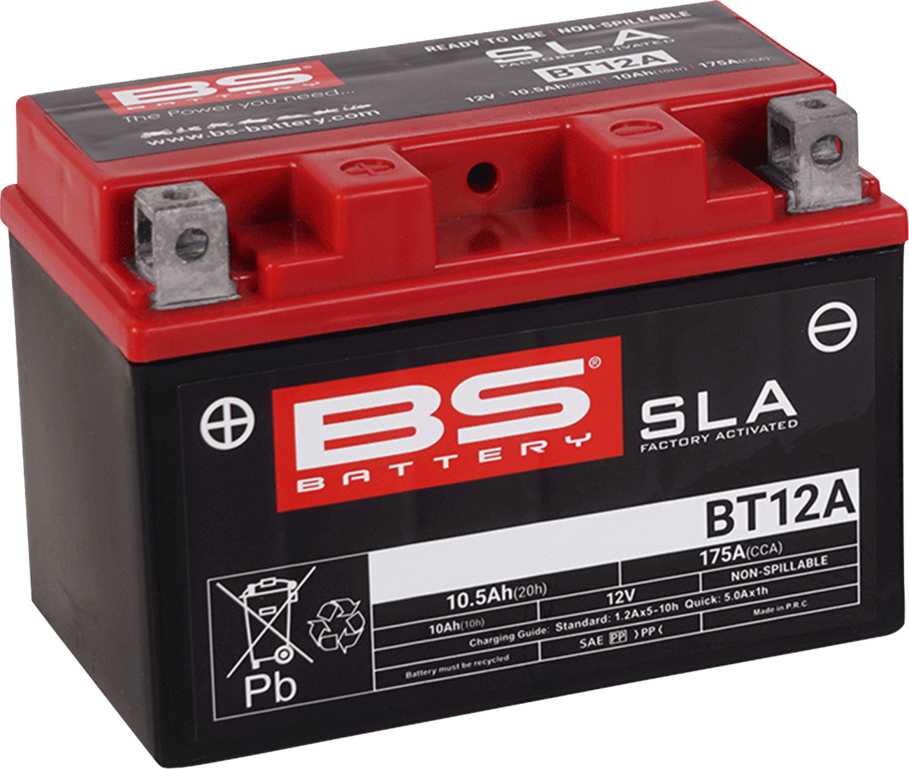 BS BATTERY SLA Factory- Activated AGM Maintenance-Free Battery