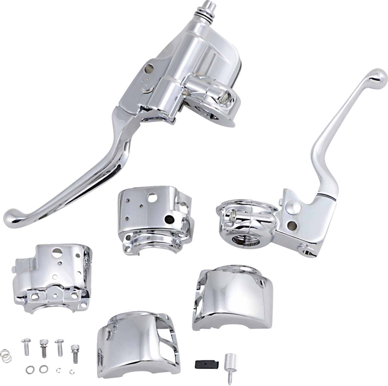 DRAG SPECIALTIES Handlebar Control Kit with Mechanical Clutch