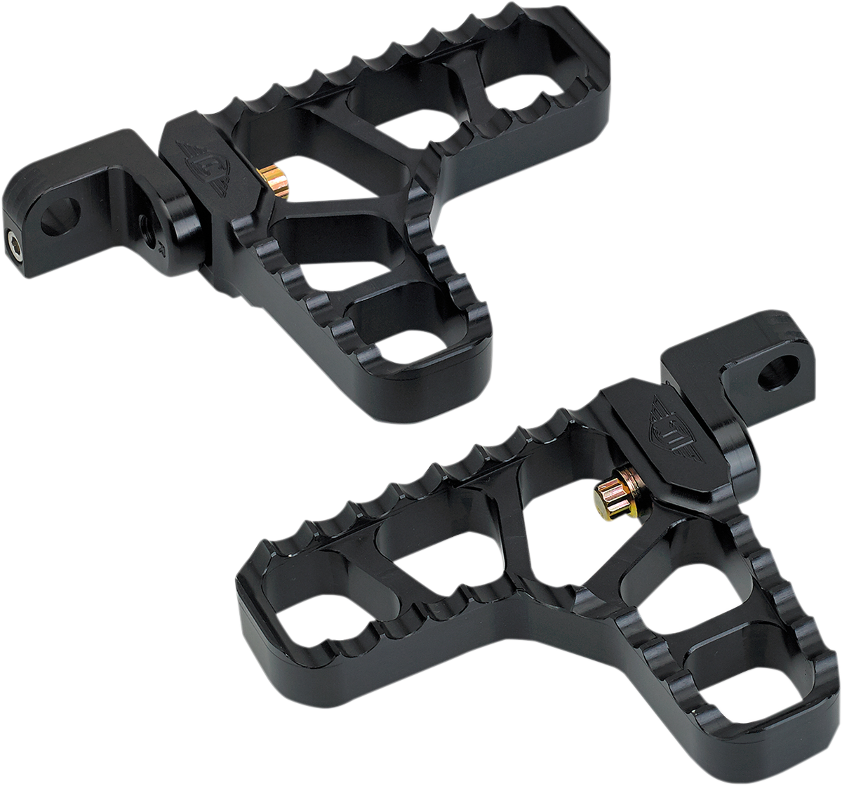 JOKER MACHINE Adjustable Serrated Billet Foot Pegs