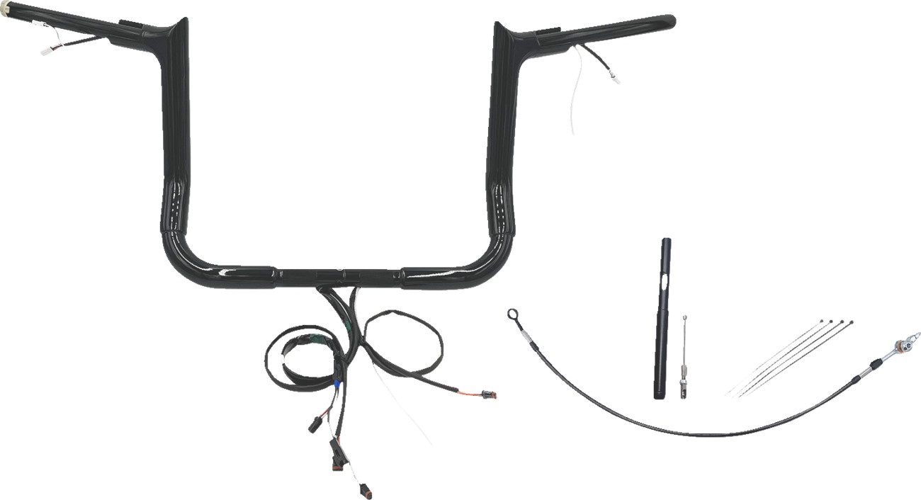 EZ Install Wired 1-1/2" Pointed Top Handlebar Kit