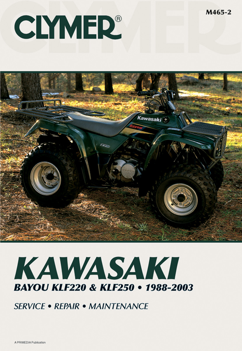 CLYMER ATV Repair Manual — Kawasaki