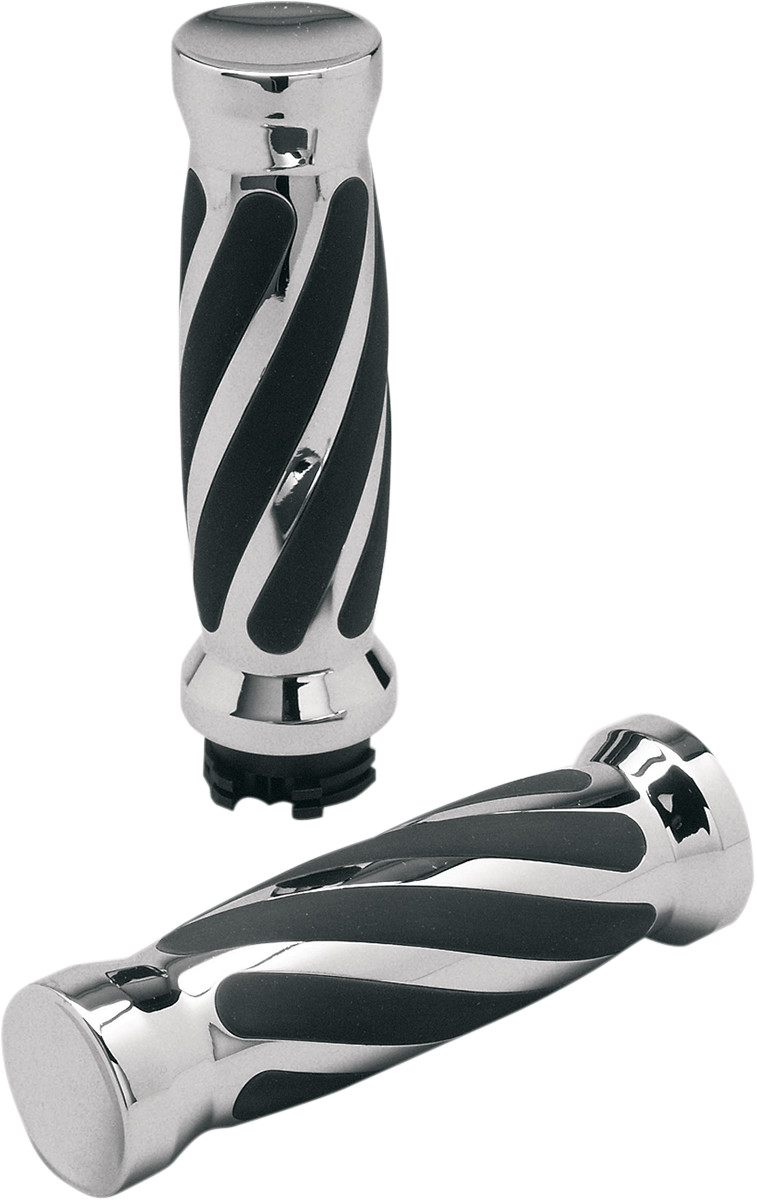 Custom Twisted Rubber Grips