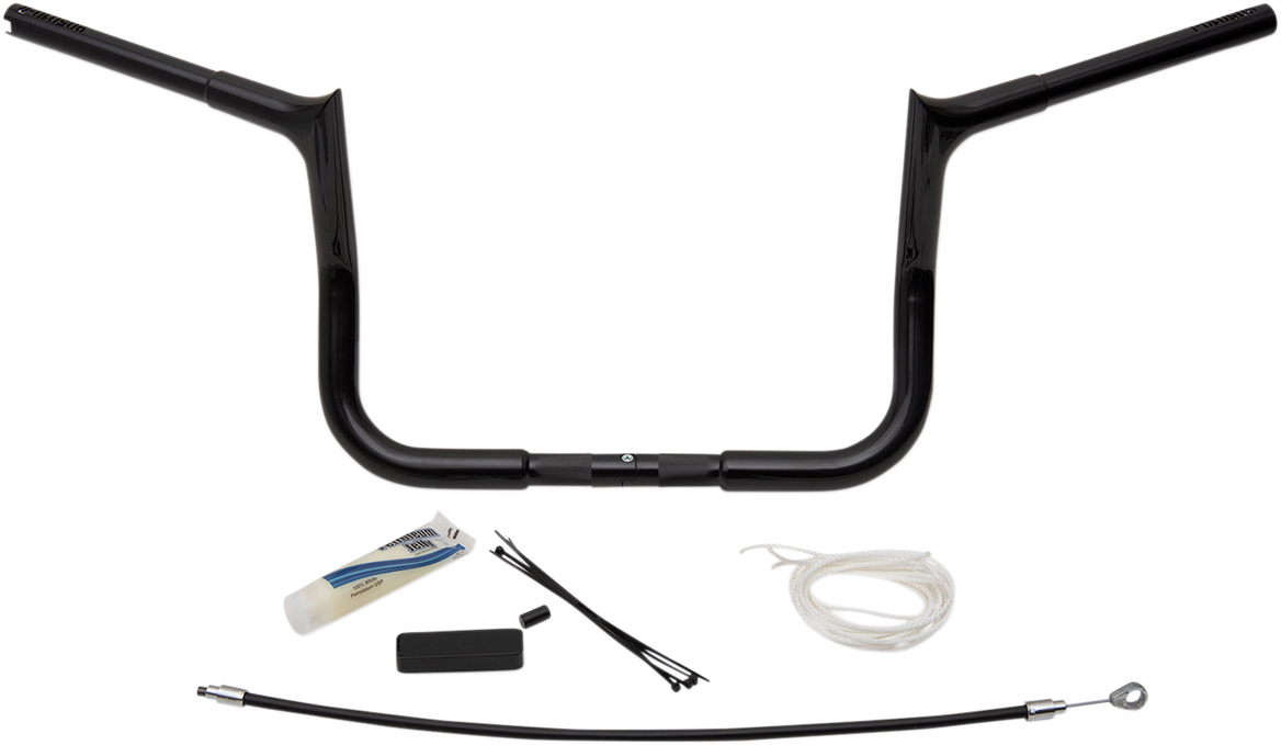FAT BAGGERS INC. 1-1/4" EZ Install Pointed Top Handlebar Kit