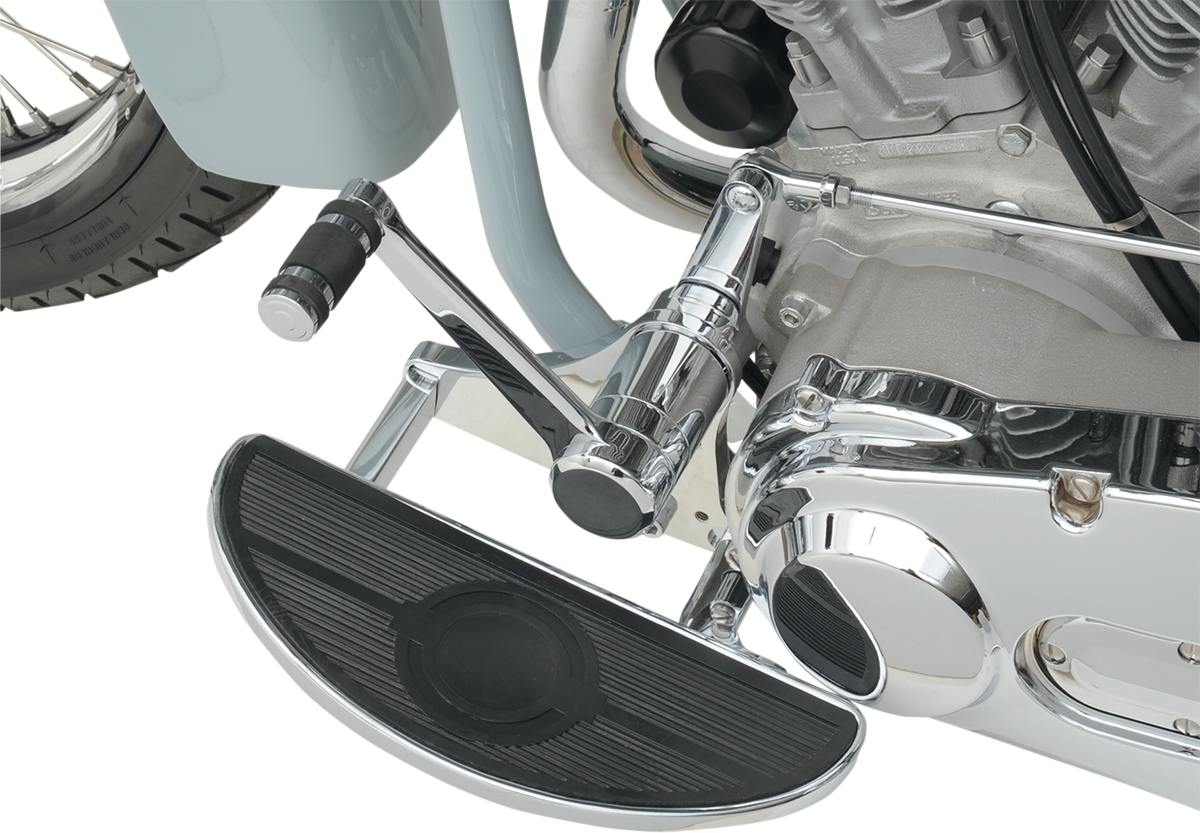 Chrome HalfMoon Floorboards For HarleyDavidson eBay