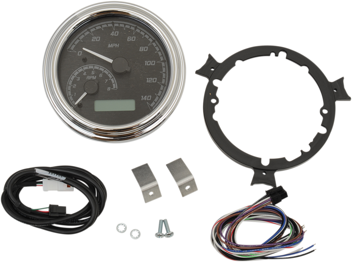 Dakota Digital MVX Series Fatbob Gauge System For Harley Big Twin 2004-2013