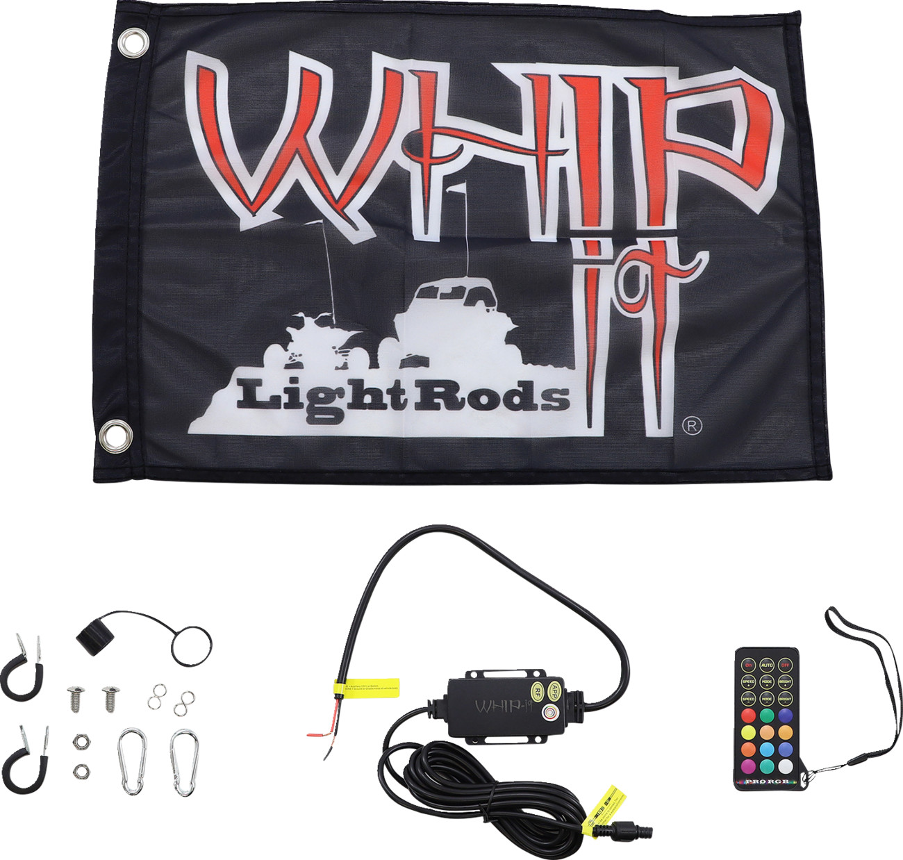 Whipitlightrods 3' Light Rod Whip - Chase - Black