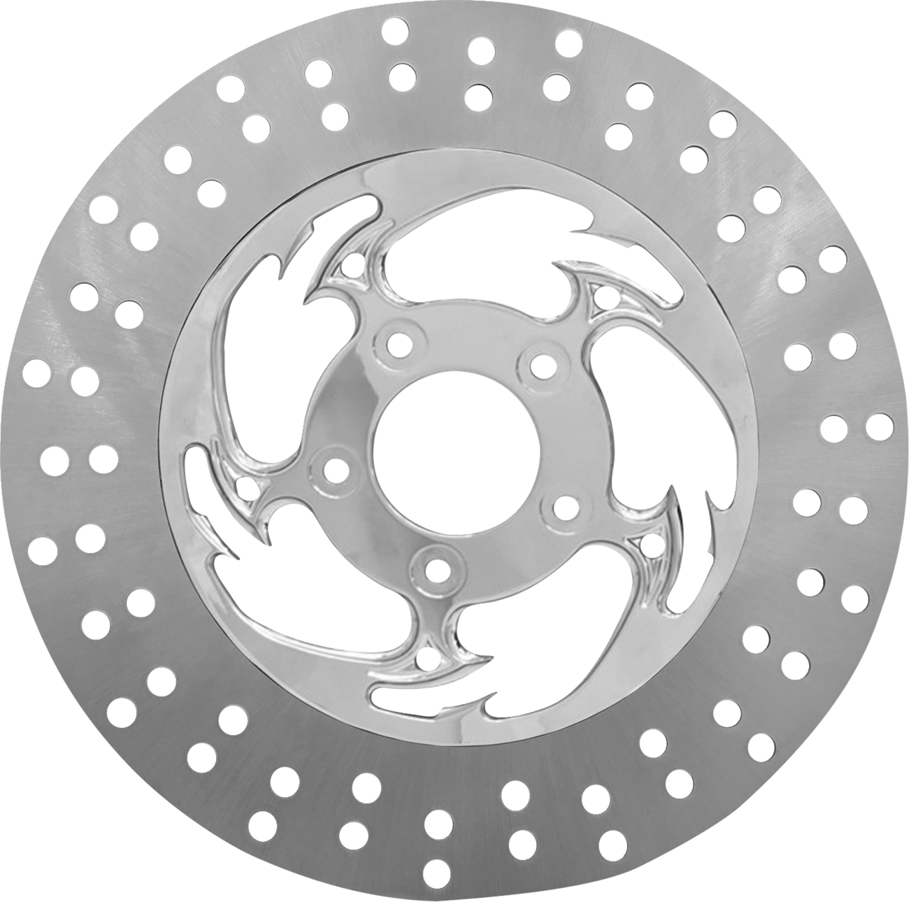 Rc components Floating Brake Rotor - Front Left - Savage - 320 mm - Chrome 2024-2024 Harley Davidson FLHX Street Glide / 2024-2024 Harley Davidson FLTRX Road Glide