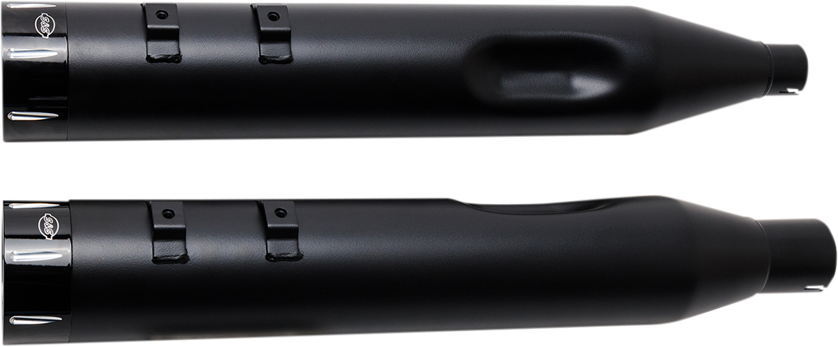 S&S Cycle 4.5" MK45 Tracer Slip-On Mufflers For Harley Touring 2017-2025