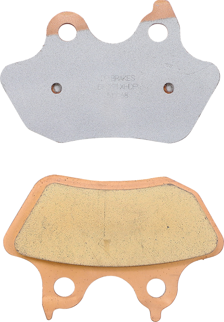 DP Brakes Sintered Rear Brake Pads For Harley Softail 2006-2007