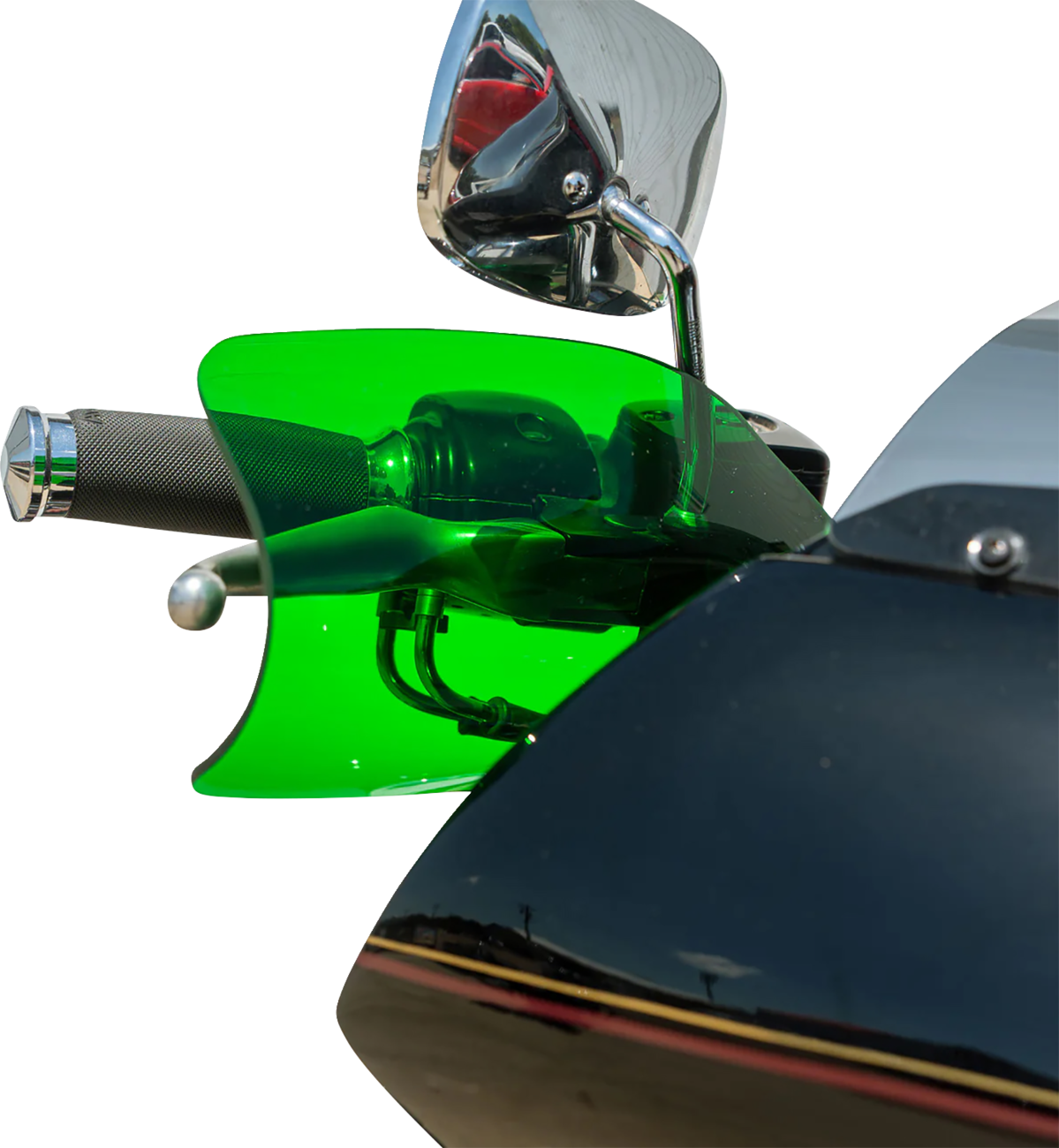 Klock Werks Kolor Flare Hand Guards For Harley with Hydraulic Clutch 2002-2025