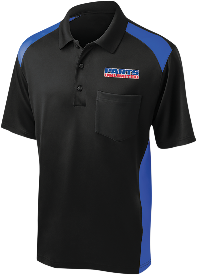 THROTTLE THREADS Parts Unlimited Polo Shirt