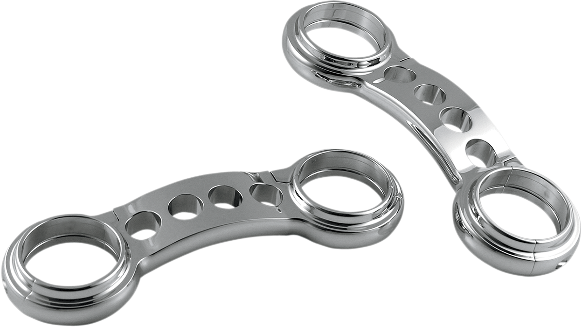 Custom cycle engineering Chrome Billet Aluminum Fork Truss Harley Davidson