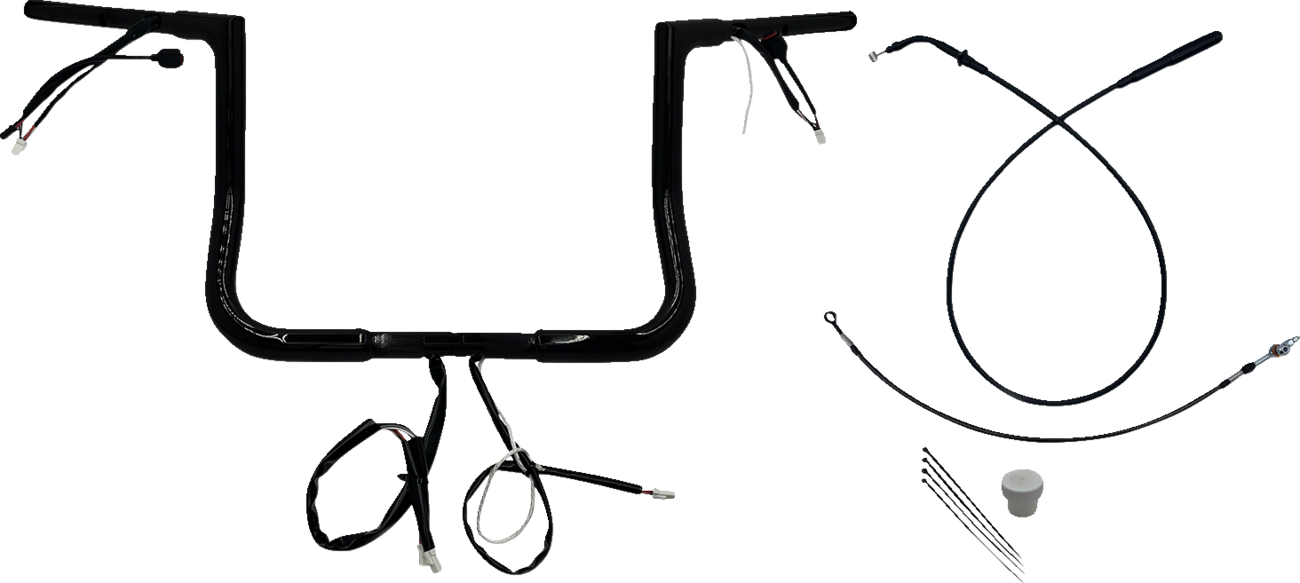 FAT BAGGERS INC. 1-1/4" EZ Install Flat Top Handlebar