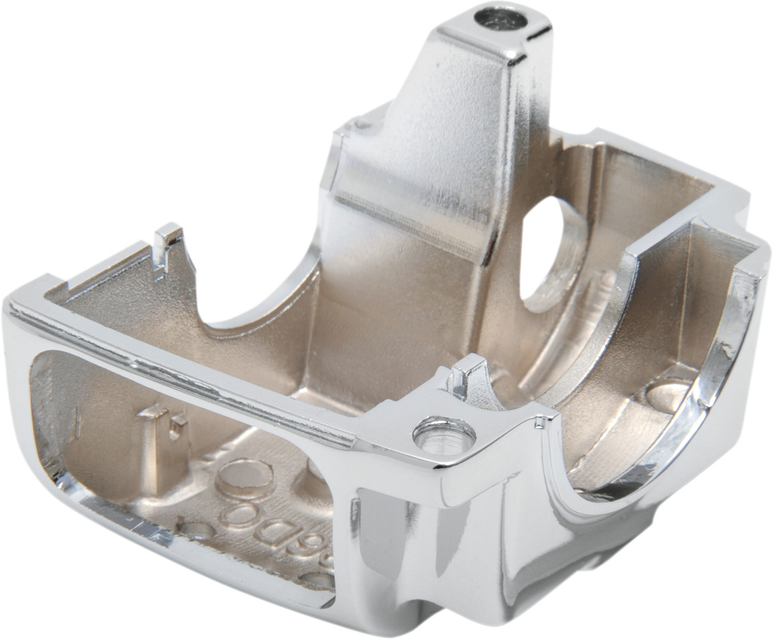 Drag specialties Handlebar Switch Housing Kit - Right - Lower - Chrome 2008-2013 Harley Davidson FLHR Road King / 2008-2009 Harley Davidson FLHT Electra Glide Standard
