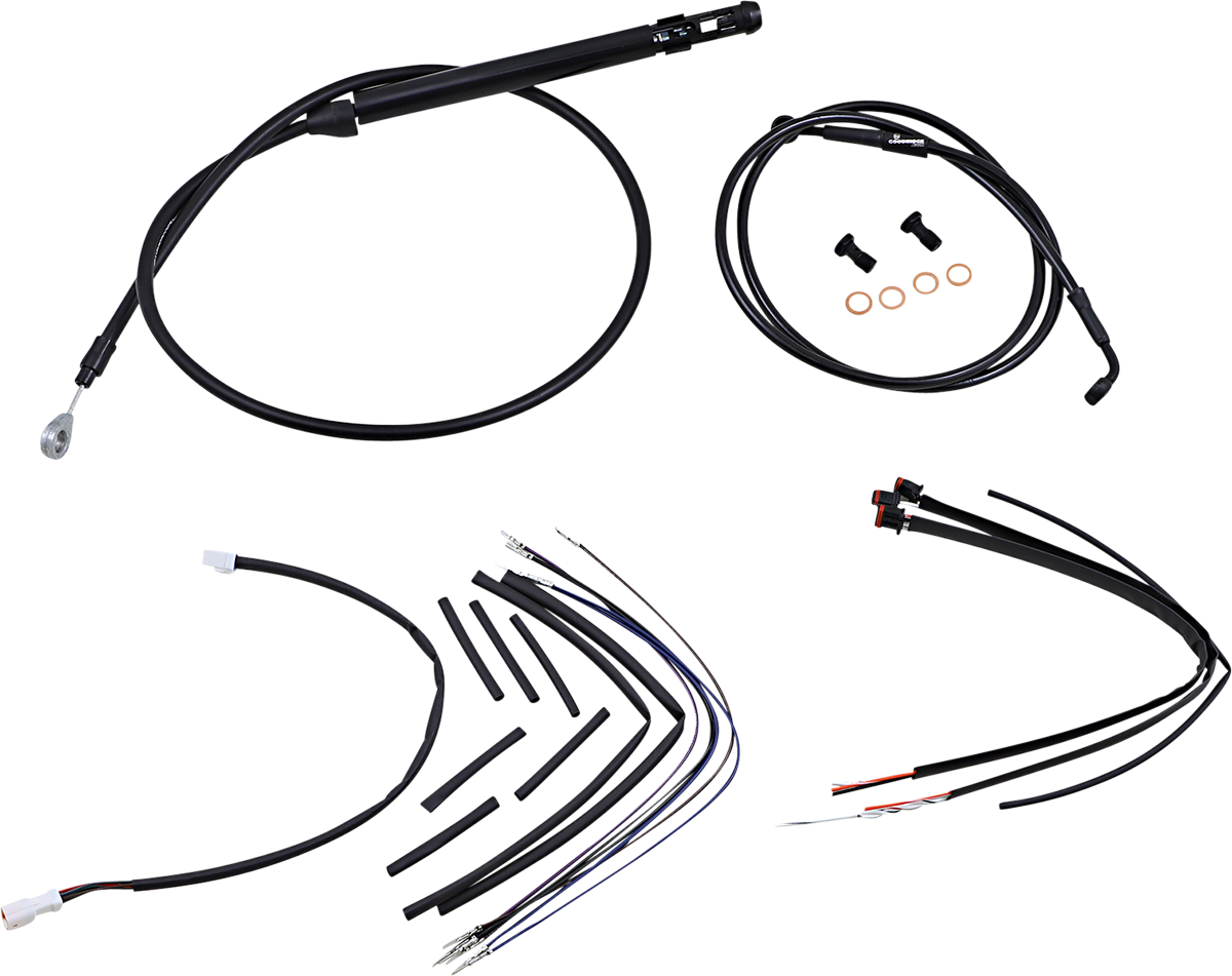 Burly Handlebar Cable Installation Kit For Harley Softail 2018-2020