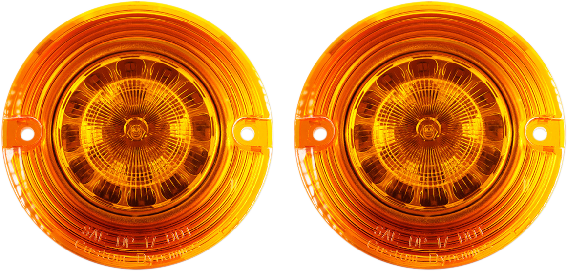 Custom Dynamics ProBEAM LED Turn Signal Inserts For Harley For Harley Softail / Touring 1986-2025