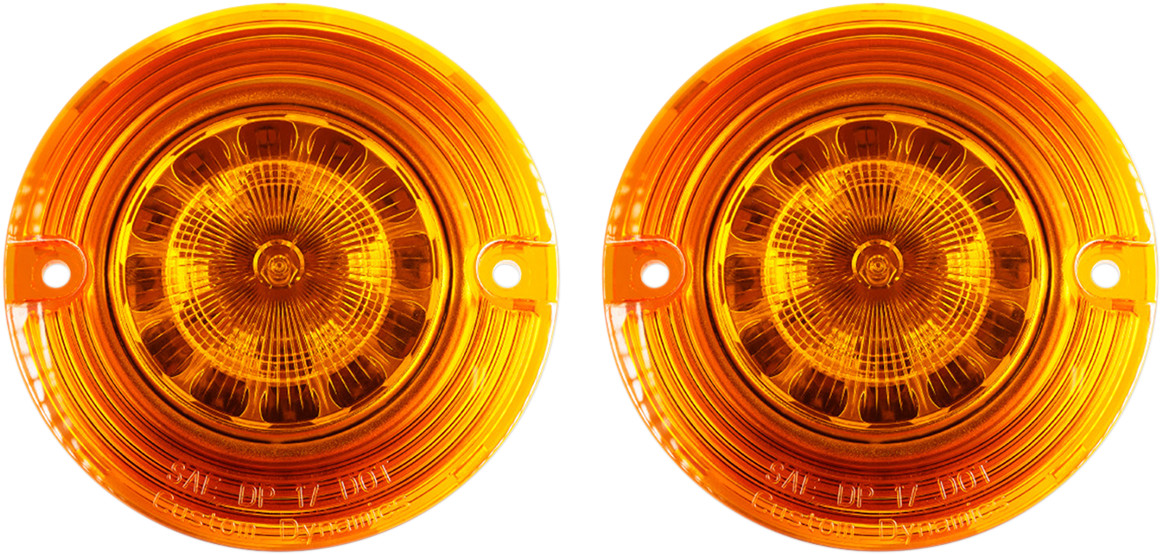 Custom Dynamics ProBEAM LED Turn Signal Inserts For Harley For Harley Softail / Touring 1986-2025