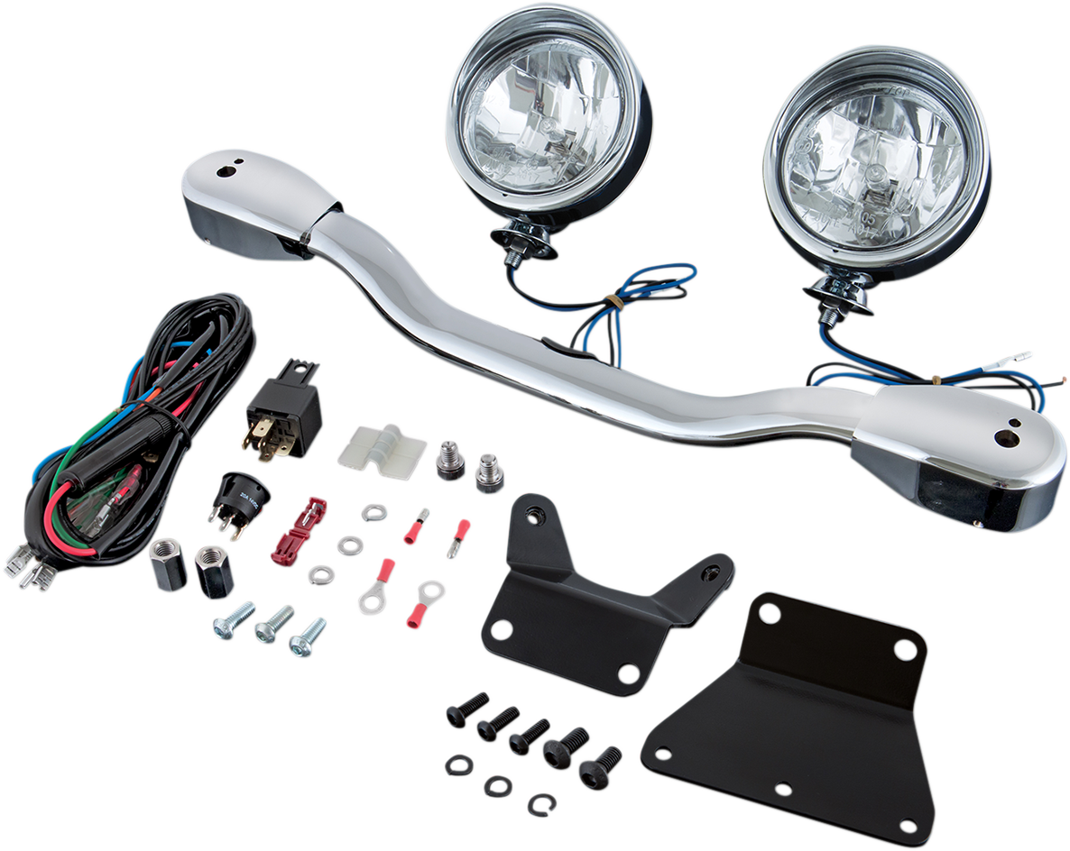 SHOW CHROME Elliptical Driving Light Kit