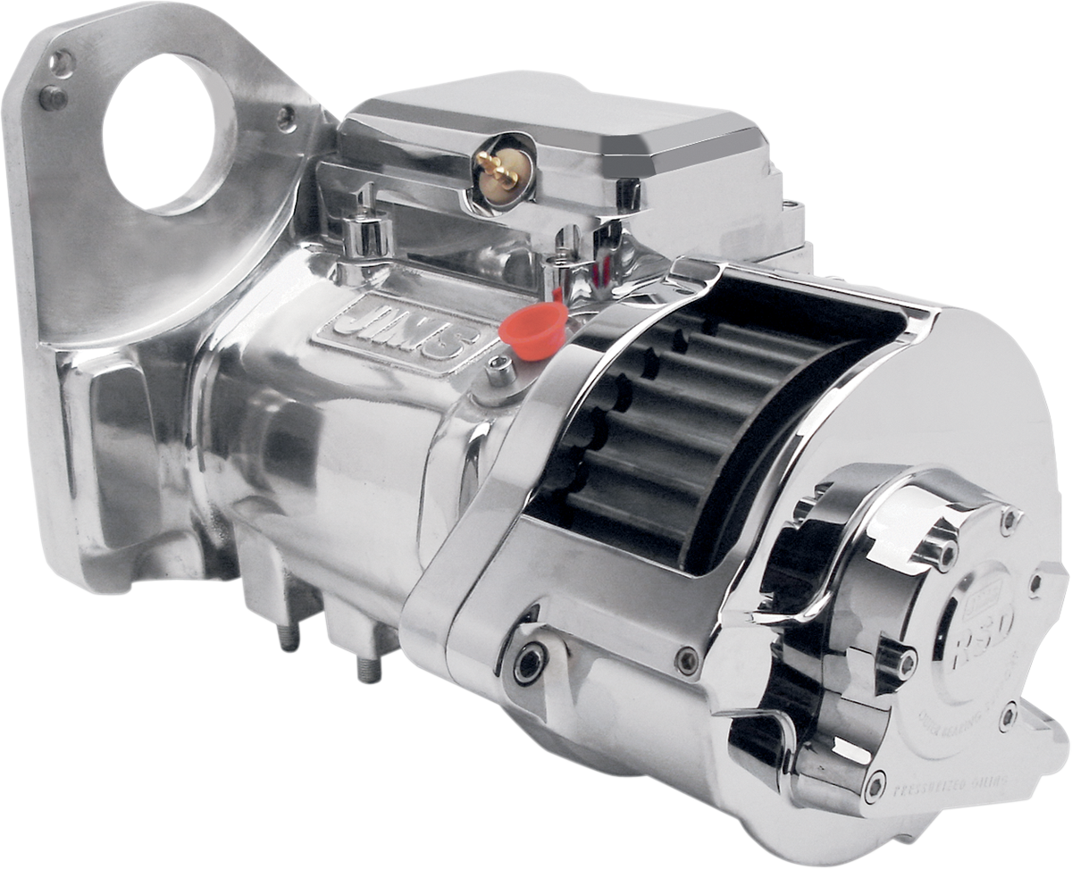 Jims Polished 6-Speed Right-Side Drive Transmission With Hydraulic Clutch For Harley Softail 1990-1999